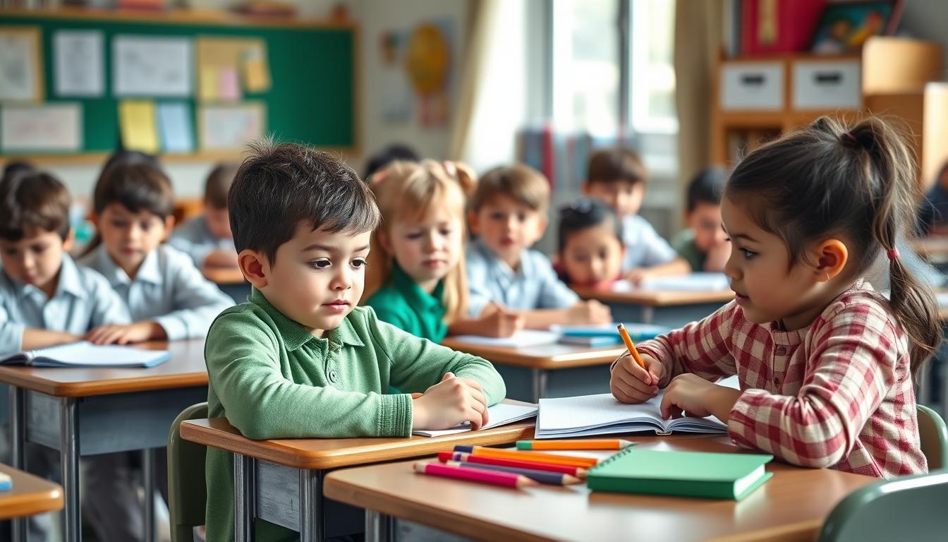 Students working in research laboratory